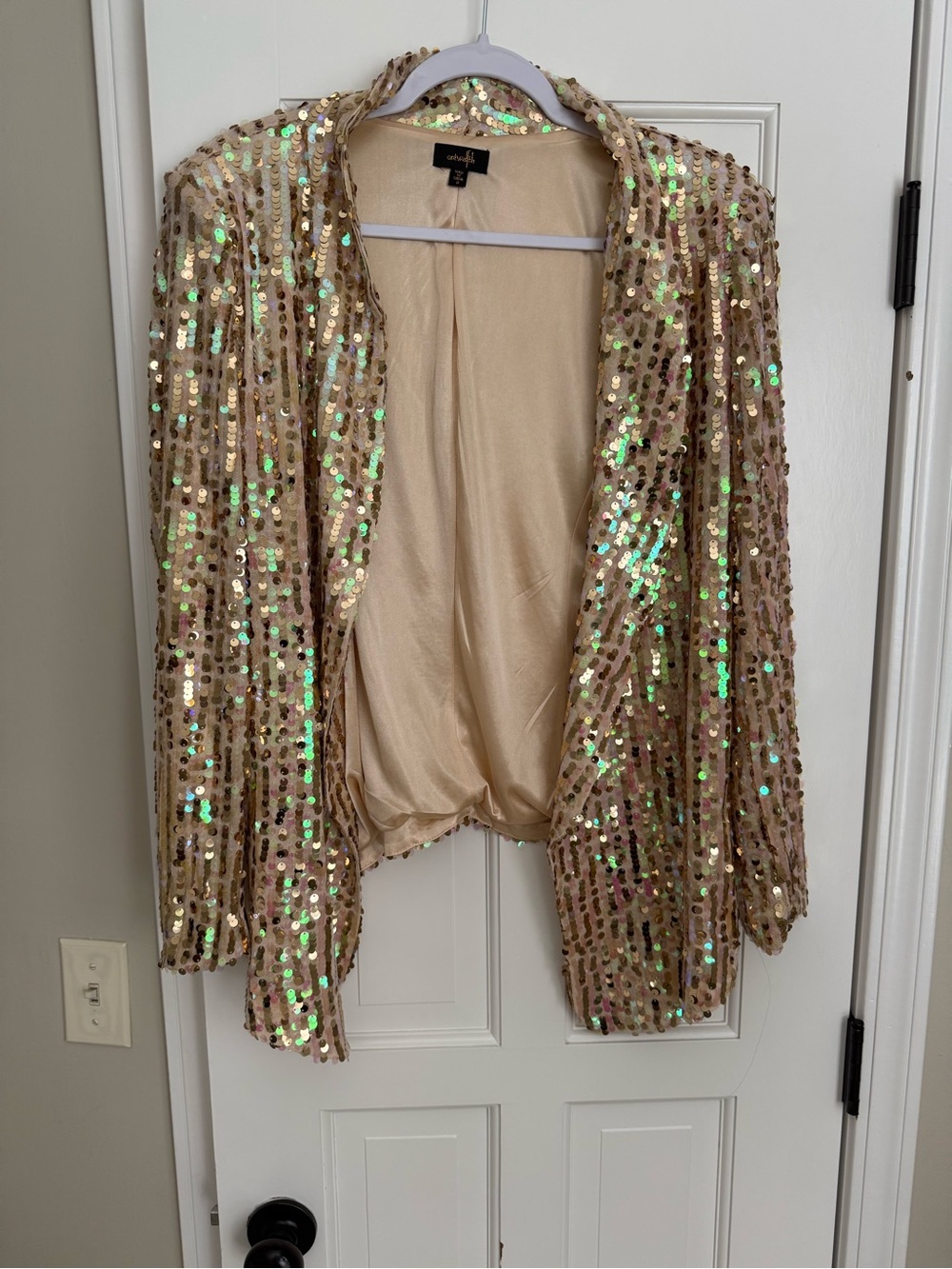 Ontwelfth Sequin blazer Size M